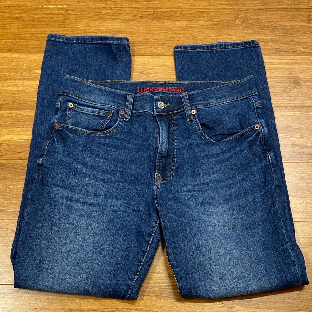 Lucky Brand Men's Cotton Indigo 223 Straight Jeans size 32x32